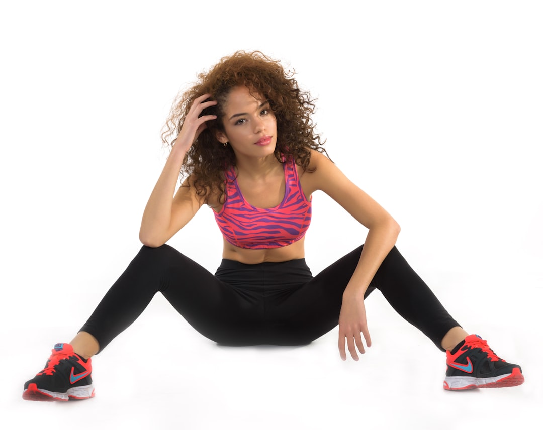 Photo patterned leggings